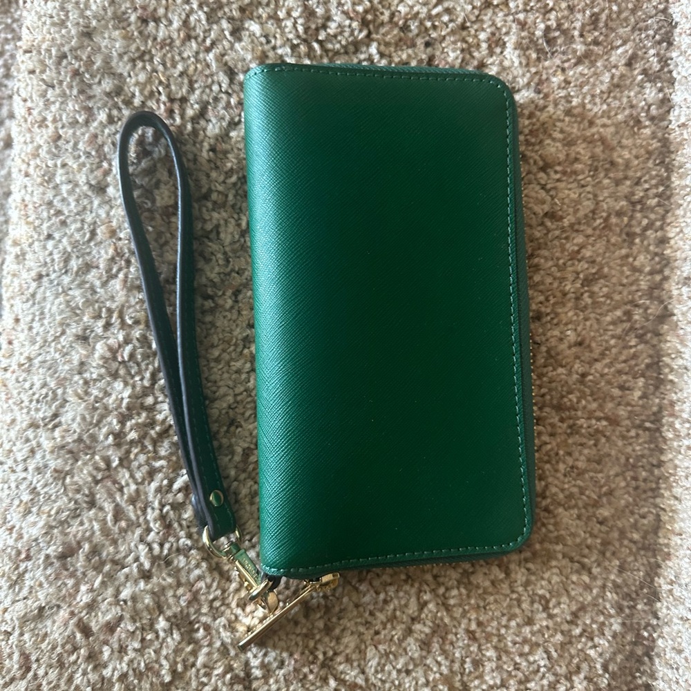 Michael Kors Green Tote and Wallet Set - Picture 6 of 7